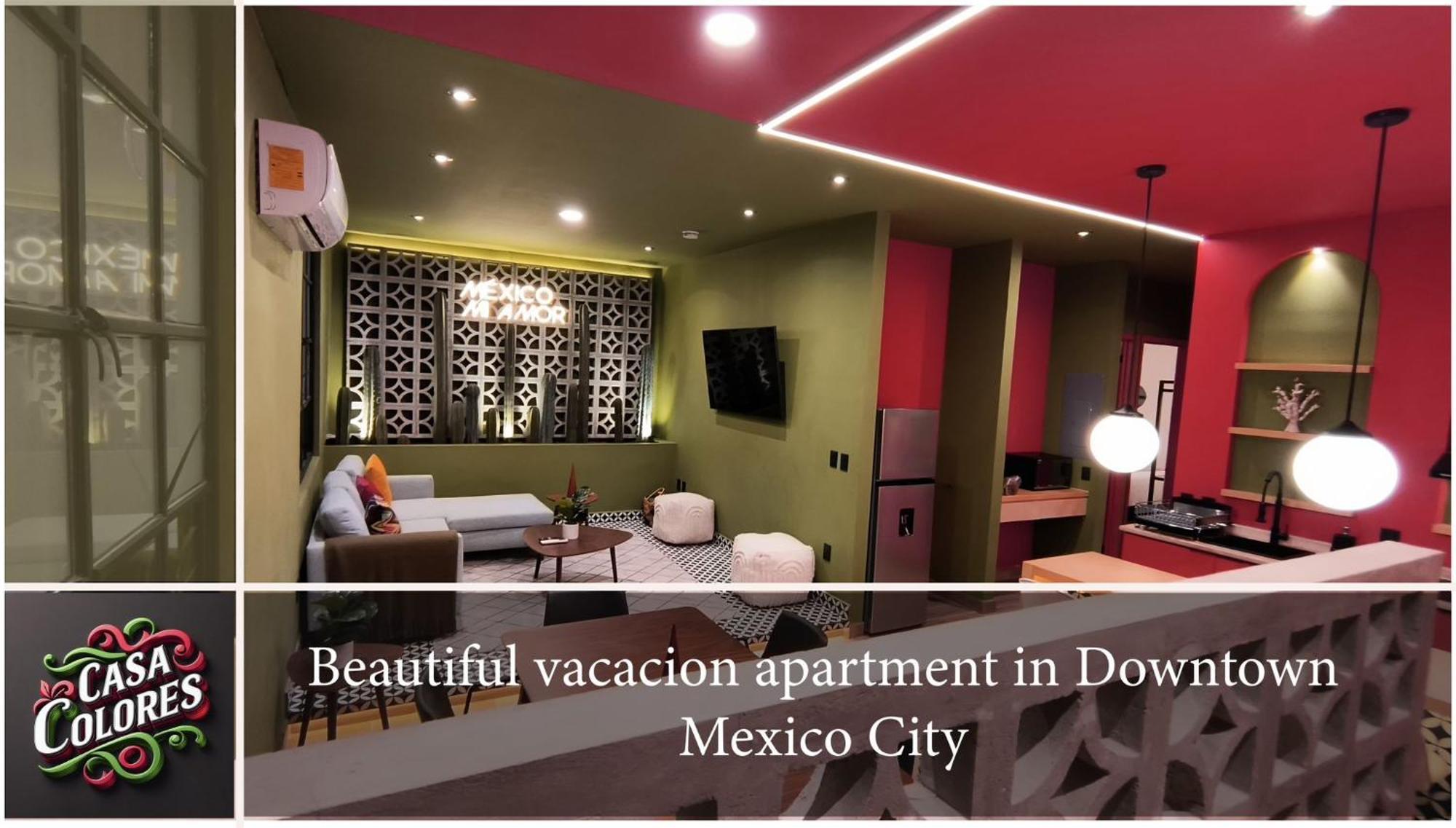 Casa Donceles: Family-Friendly Apartments with Early Check-In Mexico City Exterior photo